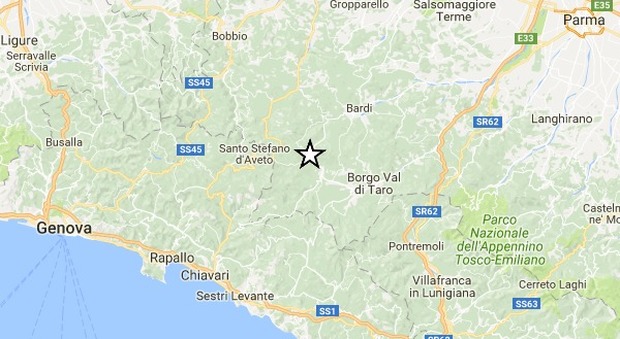 Terremoto, 4 scosse tra Genova, La Spezia e Parma "Magnitudo 3.5, paura tra la gente"
