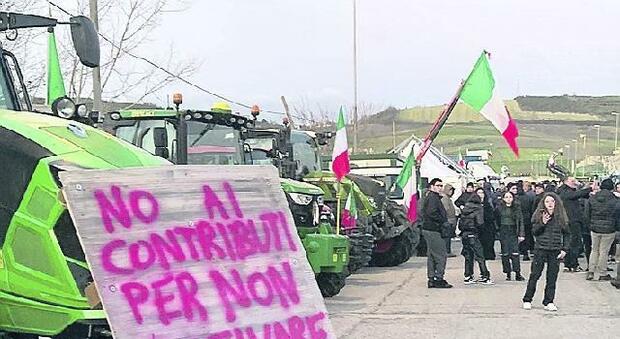 Valle Ufita, sfilano 150 trattori: «Agricoltura penalizzata»