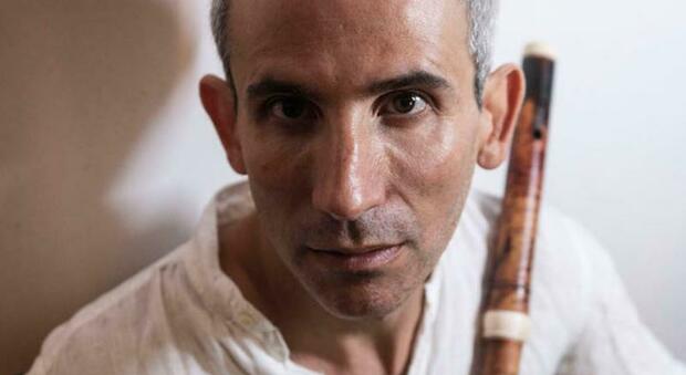Il flautista solista Manuel Granatiero