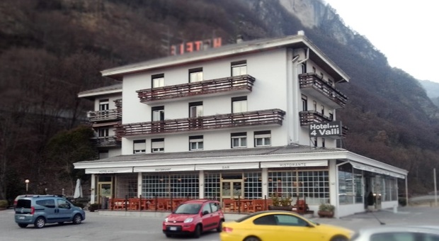 L'hotel 4 Valli a Longarone andrà all'asta il 28 aprile