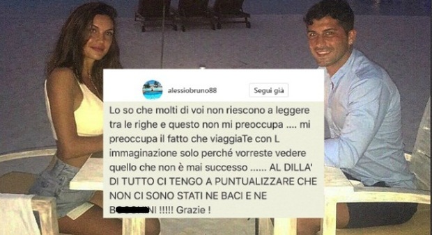 Temptation Island, Alessio choc su Instagram "non ci sono stati né baci né bo**ni"
