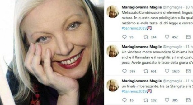 Sanremo 2019: «Ha vinto Maometto», Maria Giovanna Maglie polemica
