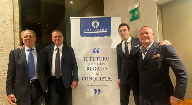 Lamberto Marcantonini, Roberto Morroni, Michele Cesaro ed Eugenio Rondini