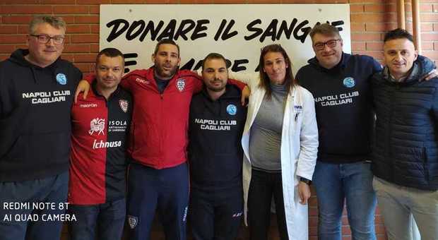 Cagliaritani e napoletani donano il sangue