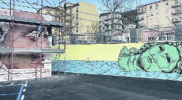 Street art, Jorit arriva a Salerno: il murales di Trotula al Vinciprova