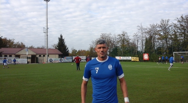 Alessio Bianchi, difensore e direttore sportivo della Valle del Tevere