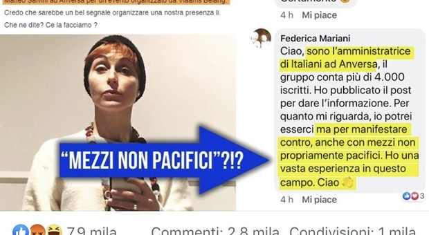 Il post sulle sardine belghe finisce nel mirino di Salvini: botta e risposta con una senigalliese
