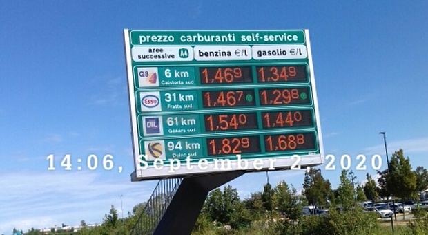 A4, in Veneto la stazione di servizio con i prezzi più bassi d'Italia