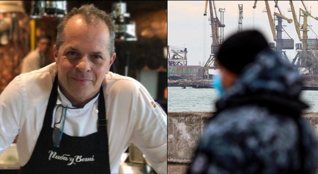 Ucraina, lo chef italiano Roberto Armaroli: «Finché non piovono le bombe non abbandono i miei ristoranti»