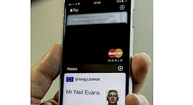 Il prototipo della patente digitale sullo smartphone