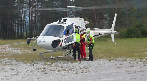 Elicottero dei soccorsi (foto di archivio)
