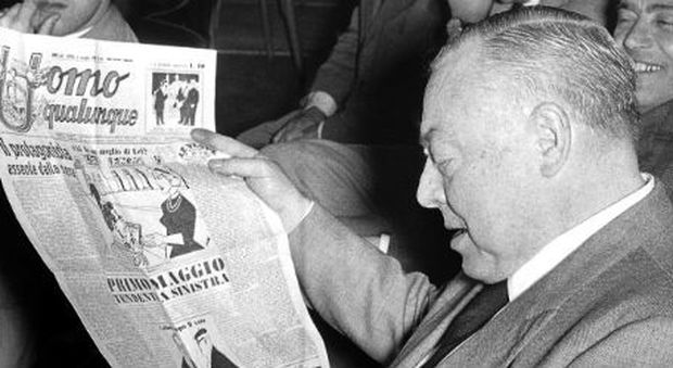 27 dicembre 1944 Esce il settimanale "L’Uomo qualunque" di Guglielmo Giannini