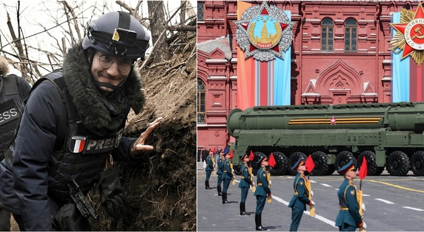 Putin, oggi la Festa della Vittoria a Mosca. Esplosioni a Kiev, allarme in 14 Regioni