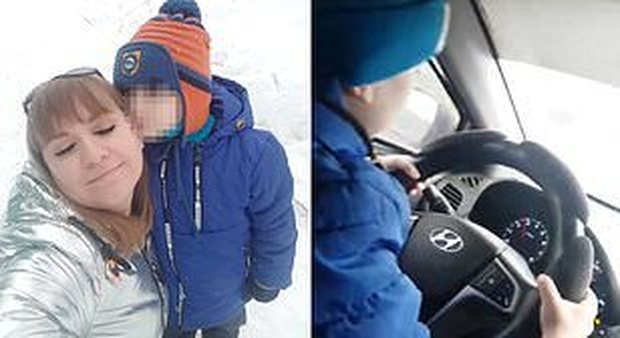 Russia, fa guidare il figlio di sei anni in autostrada e condivide il video sui social: mamma indagata