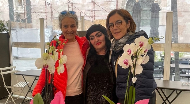 Da sinistra: Rita Casciola, Mimoza Kuqi Behluli, Paola Casciola