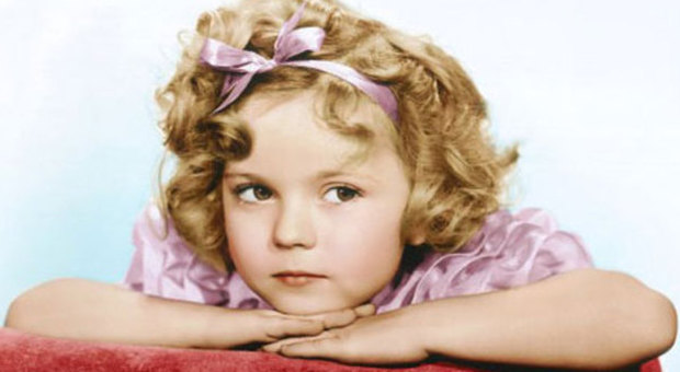 L'attrice Shirley Temple