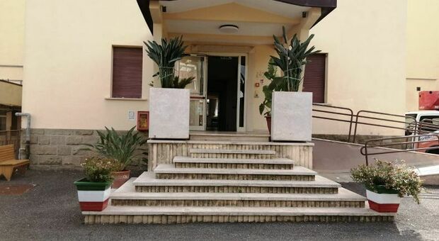 L'ingresso del nuovo municipio di Santa Marinella