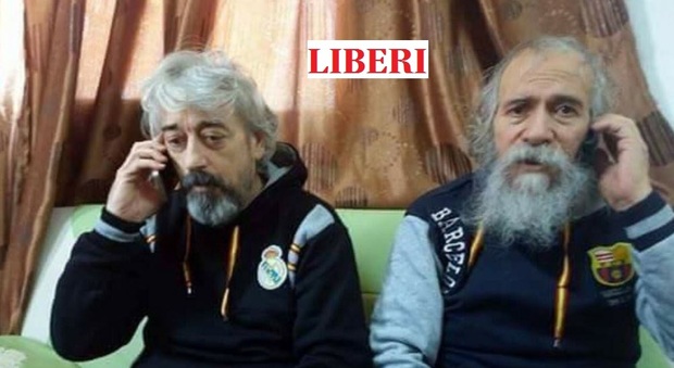Libia, liberi Pollicardo e Calcagno: «Adesso vogliamo tornare a casa»