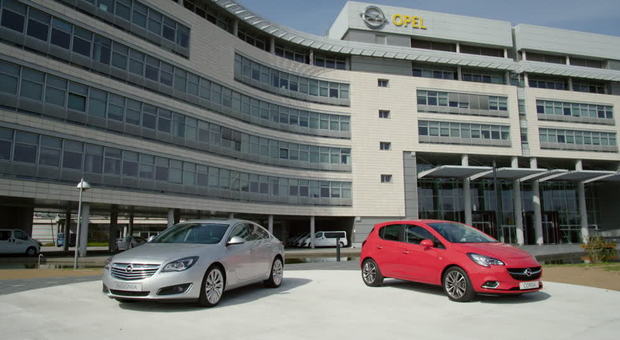 La sede Opel a Russelsheim in Germania