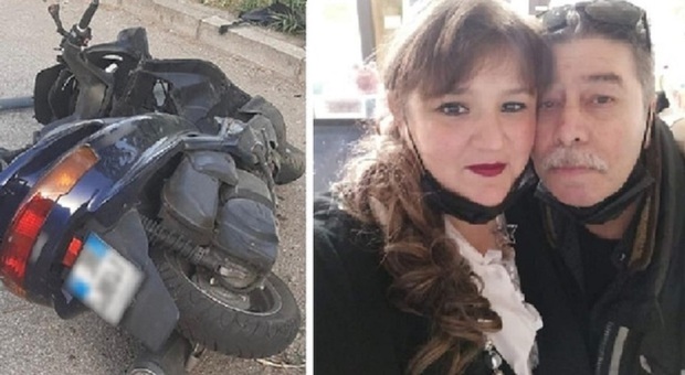 Padre e figlia sbandano in scooter e finiscono contro un palo: morti Alfredo ed Elisa Bergamasco