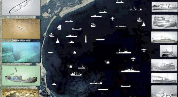 Tesori nascosti: quei 40 relitti di navi e aerei individuati nel Golfo di Venezia