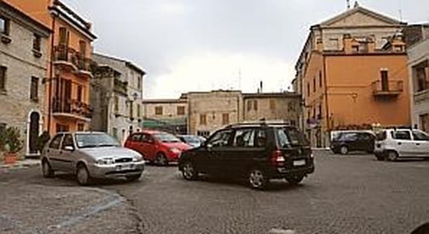 Piazza Piacentini al Paese Alto