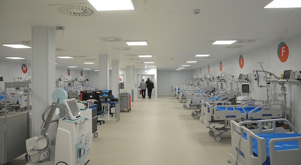 Il Covid hospital di Civitanova