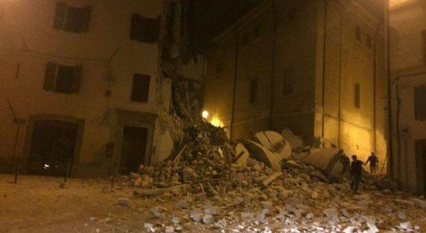Gli effetti del terremoto a Camerino