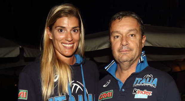 Francesca Piccinini e Marco Bonitta
