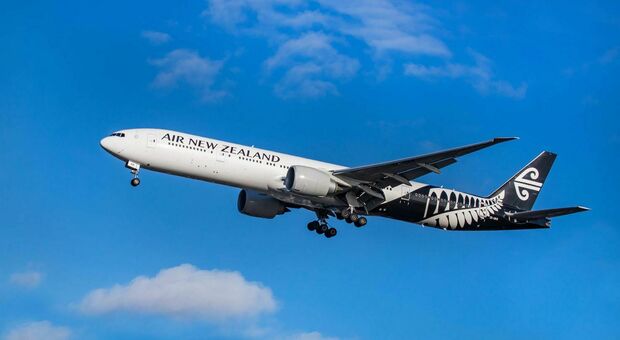 Un aereo della Air New Zealand