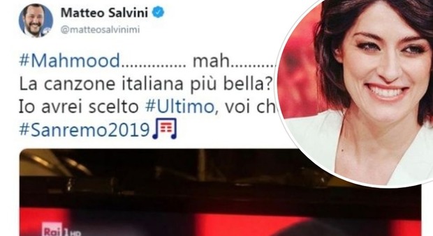 Sanremo 2019, Isoardi e Salvini divisi da Mahmood. Lei: «Incontro tra culture genera bellezza»