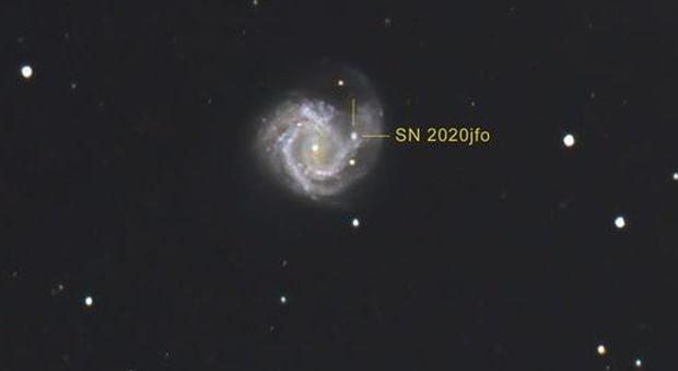 La supernova nella galassia M61