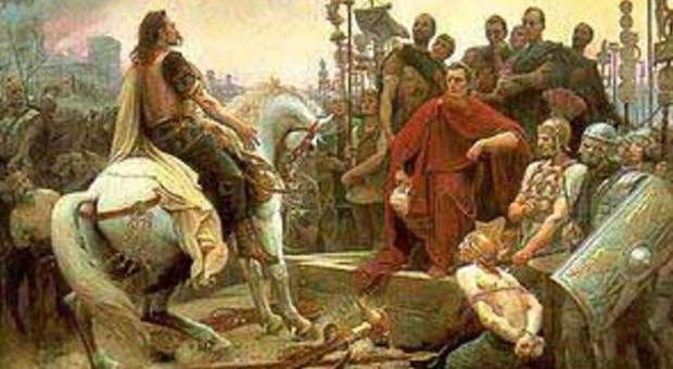 9 agosto 48 a.C. Giulio Cesare sconfigge Pompeo nella battaglia di Farsalo