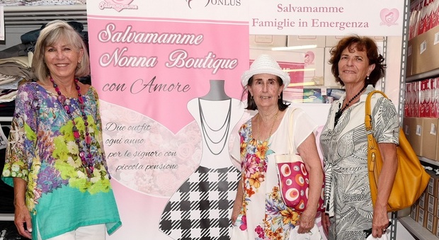 Nasce “Nonna Boutique”, un progetto di Salvamamme per aiutare le anziane in difficoltà