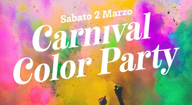 Carnival Color Party, Edenlandia festeggia la festa più colorata dell'anno