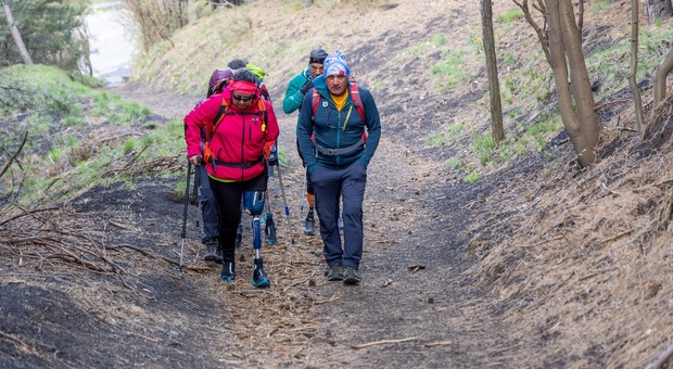 Terni, la nuova sfida da Valeria Masala: in cima all'Etna a piedi nonostante la disabilità