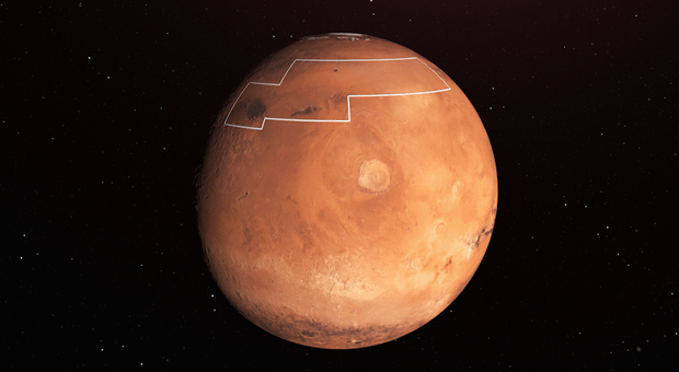 Marte, laghi di acqua salata intrappolati nel ghiaccio: la scoperta merito di ricercatori italiani
