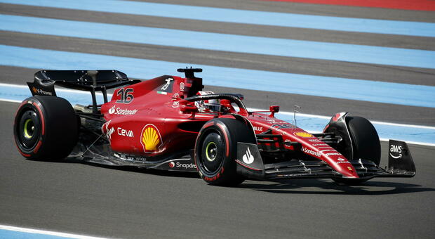 Leclerc e Ferrari in pole al Gp di Francia davanti alle Red Bull