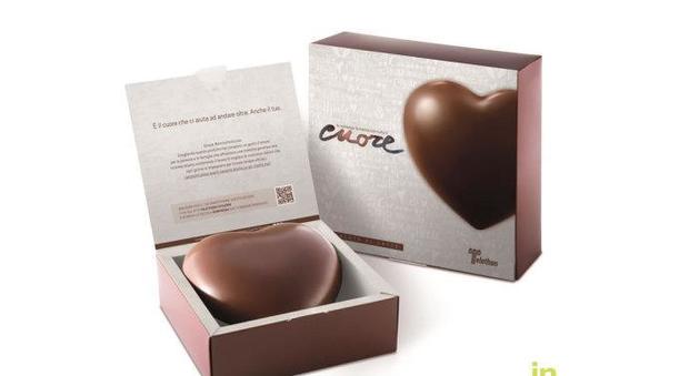 Rieti, a Castelnuovo di Farfa un cuore di cioccolato per aiutare la Fondazione Telethon
