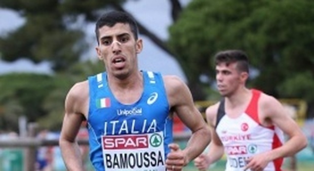 Abdoullah Bamoussa di corsa