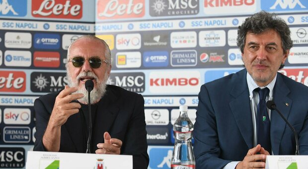 Napoli, in Abruzzo a fine luglio: «I tifosi saranno allo stadio»