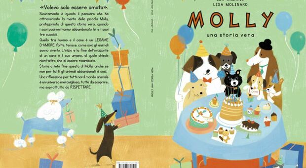 Molly, cagnolina abbandonata in una storia (vera) d’amore
