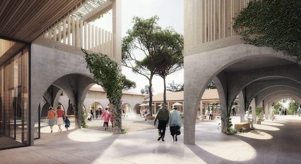 immagine Il Villaggio per malati di Alzheimer in Francia (foto Nordarchitects)