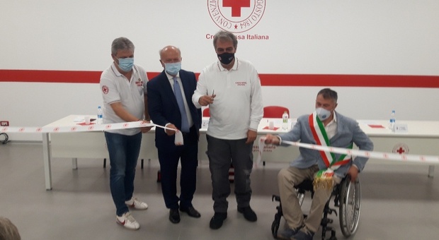 La Croce Rossa Italiana ha una nuova casa in Umbria e la sua sede regionale è a Foligno all'interno del Centro di Protezione Civile