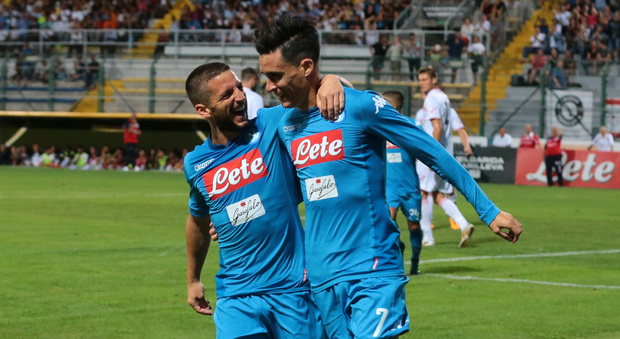 Milik scuote il Napoli in amichevole: doppietta e vittoria contro il Carpi
