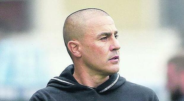 Il tecnico del Benevento Fabio Cannavaro