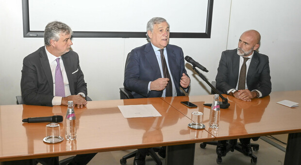 Antonio Tajani all'incontro di Confindustria Veneto Est “Economia estera, quali scenari in un periodo di conflitti“
