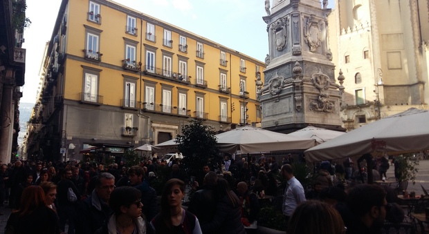 A Napoli, boom di turisti nonostante il referendum