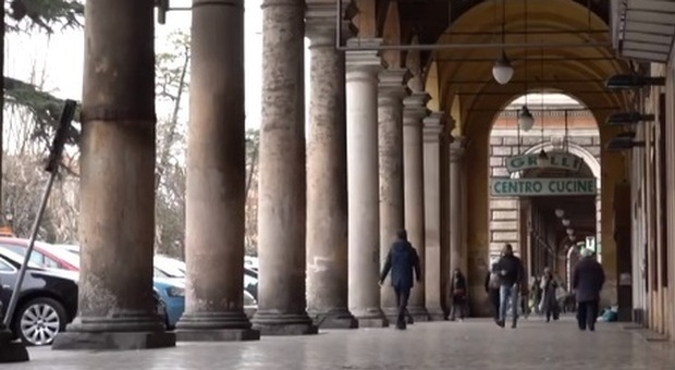 I portici di piazza Vittorio