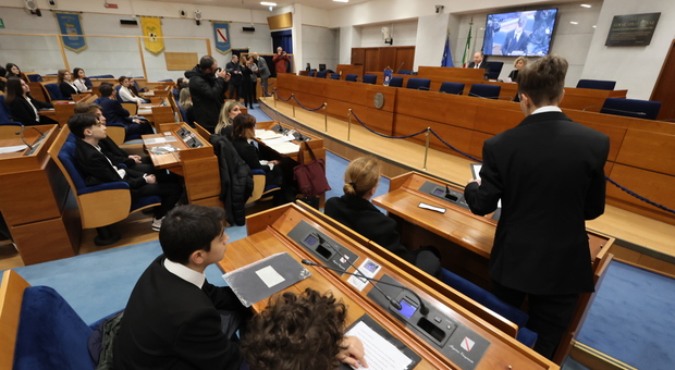Una seduta del Consiglio regionale della Campania (foto di repertorio)